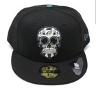 Philadelphia Eagles 7 1/8 Hat New Era Dia de los Muertos Edition Cap Super Bowl — photo 2