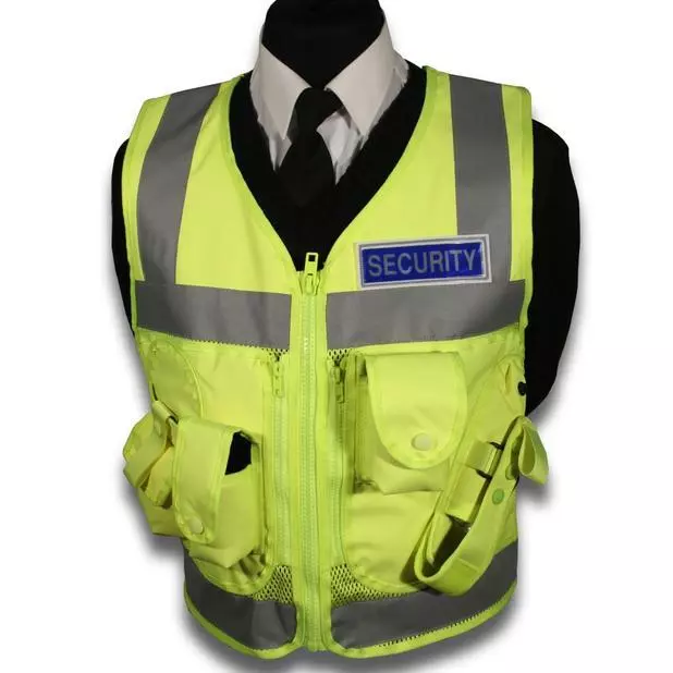 Security guard safety best sale vest