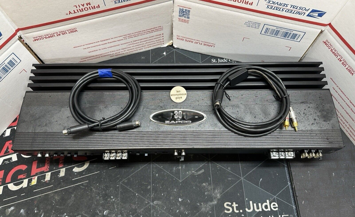 Zapco # Reference Model 750.2 750W Amplifier Vintage Old School