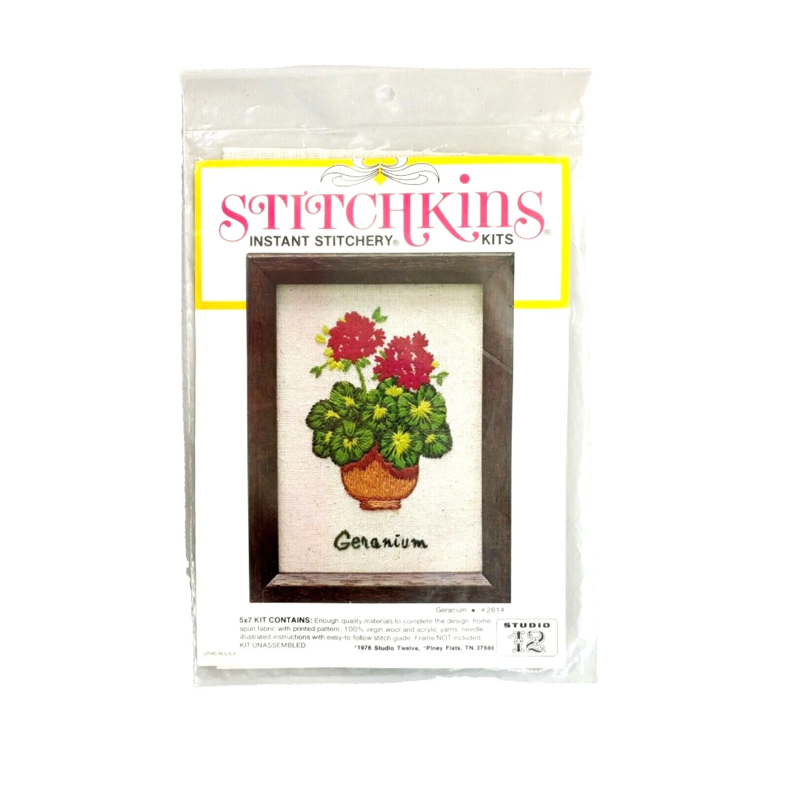 Flowers & Plants Crewel Embroidery