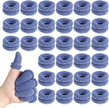 5-20 Pcs Cotton Finger Cots, Finger Bandages Breathable Reusable Finger Covers