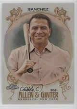 2021 Topps Allen & Ginter Chrome Refractor Jesse Sanchez #260 0c4