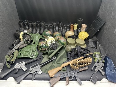 GI Joe Misc Helmet Hat 12  Figure 1/6 Scale 90's 2000 s Accessories Weapons Lot