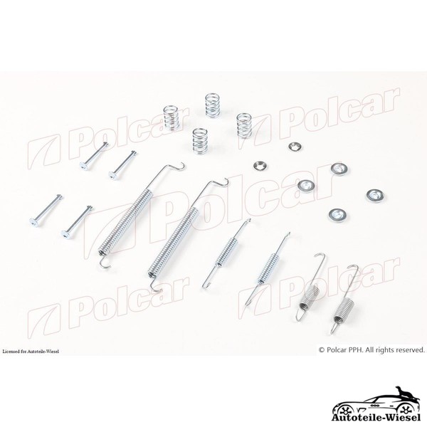 ZubehöRsatz Bremsbacken Hinten FüR Peugeot 405 Ii Limo Kombi 406 Ab 92->-image