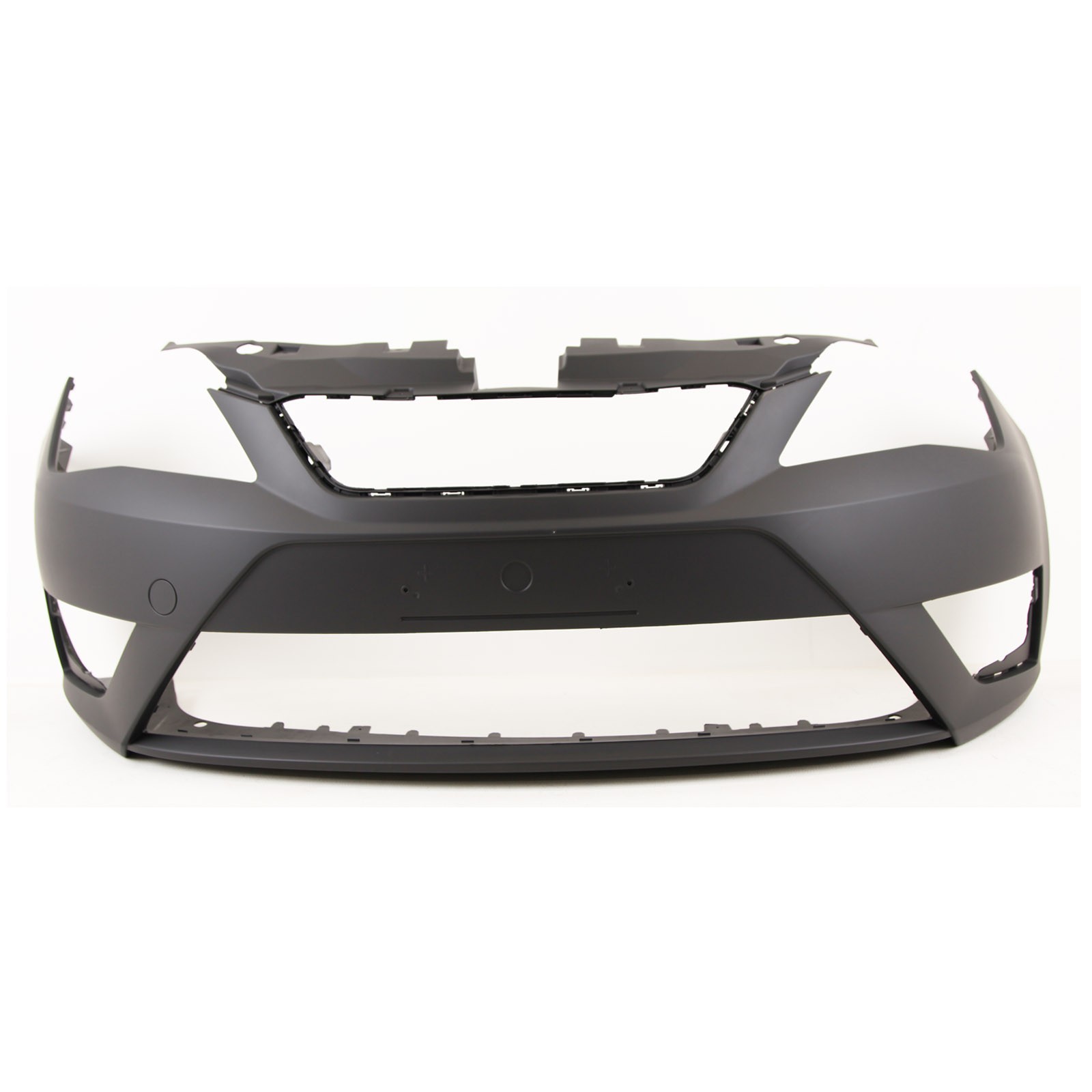 Fits Seat Ibiza FR 2012-2017 Front Bumper Primed Without PDC or Washer Holes