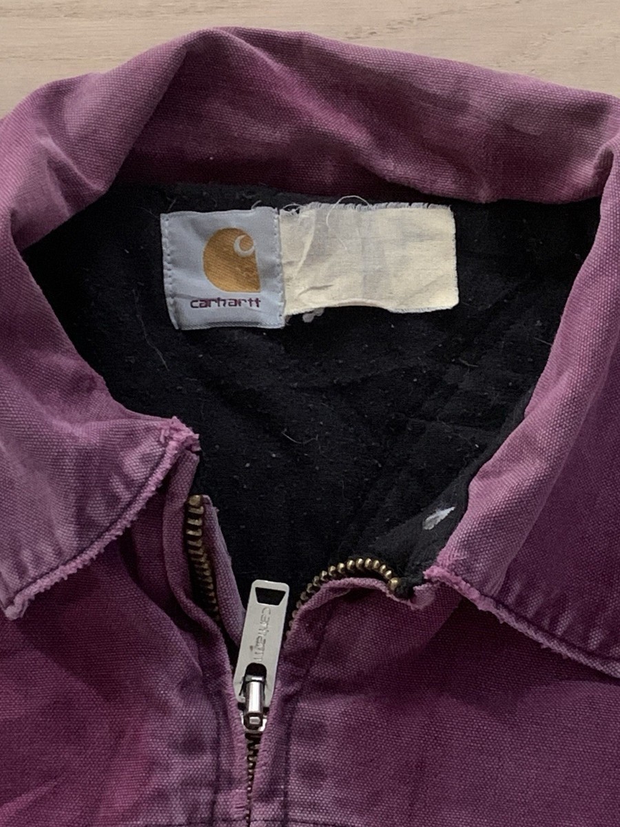 希少　carhartt Santafe jacket ダークパープル ジャケット 希少carhartt Santafe jacket ダークパープル ジャケット