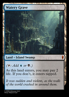 Watery Grave - Premium Quality - Not Tournament Authorized