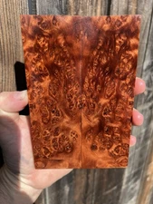 Stabilized Redwood Burl - Knife Scales
