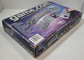 Empty console box for Tiger game.com Authentic with Inserts and Manuals