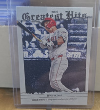 Topps 2025 Greatest Hits Insert Mike Trout GH-14 Los Angeles Angels MLB