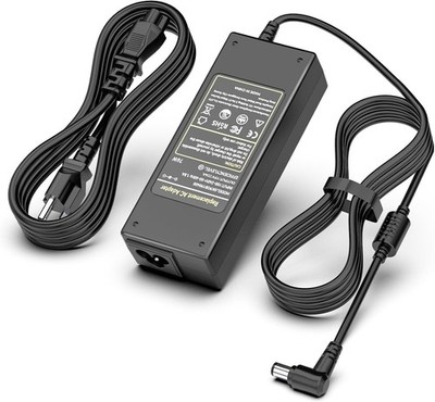 19V 4A AC Charger for LG 29'' LED Monitor 29UM65-P 29WK600-W 29UM69G-B 29UM67-P
