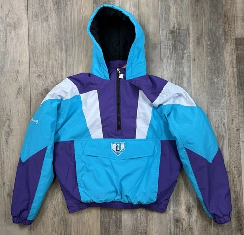 Baseball Lifestyle 101 BL101 Colorblock Pullover Jacket Blue/Purple Size S New video thumbnail