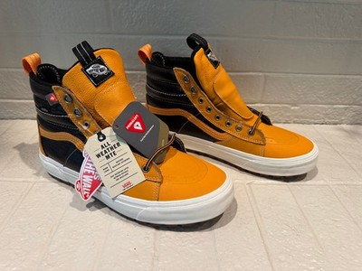 Vans Sk8 Hi MTE 2.0 DX Primaloft Boots Apricot Orange/Black Men s Sz 12