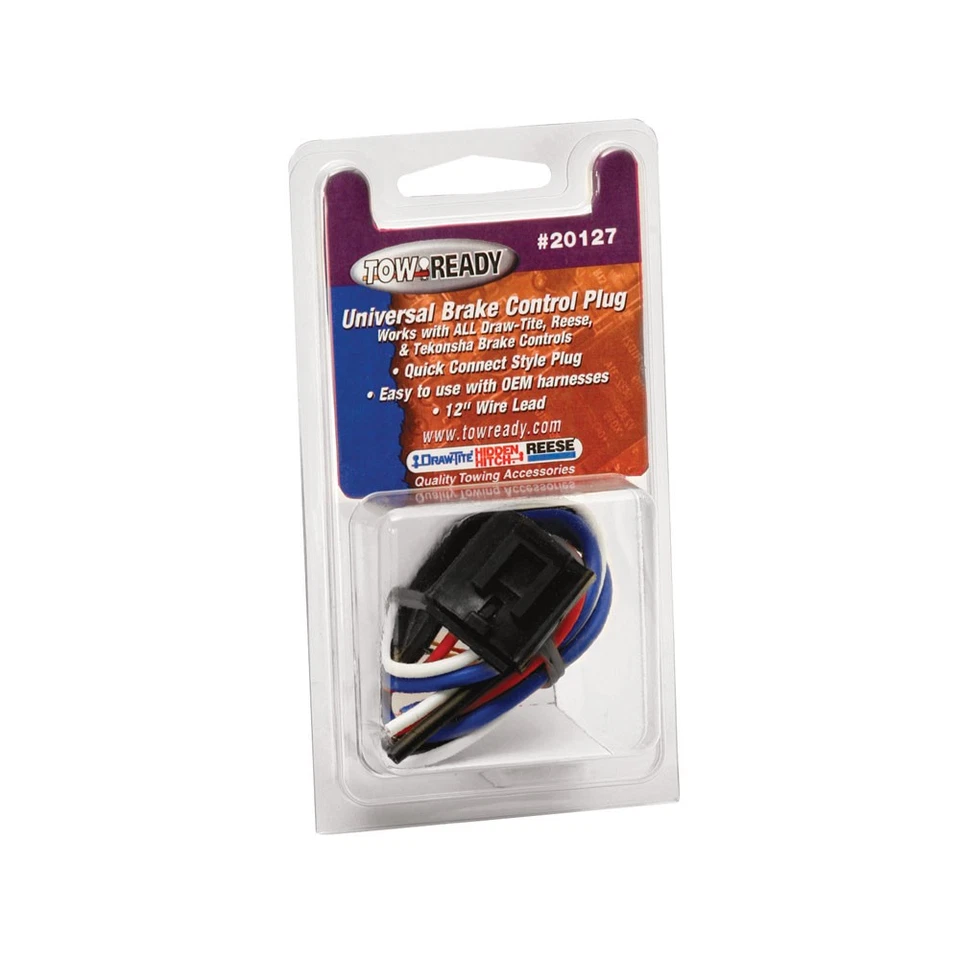 Arnés de cableado de remolque de 7 vías para autocaravana Reese + control de freno para Toyota 4Runner 96-02 Foto 4 de 4