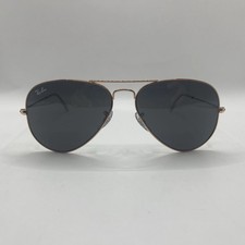 Ray Ban RB3025 Aviator Large Metal 9202/B1 Rose Gold Sunglasses 58-14-135