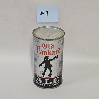 PABST BLUE RIBBON Old Tankard Ale FLAT TOP BEER CAN MILWAUKEE WIS #7