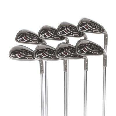 Ping G-15 Golf 4-Sw Eisensatz White Dot Stahlschaft Stiff Flex Rechtshänder