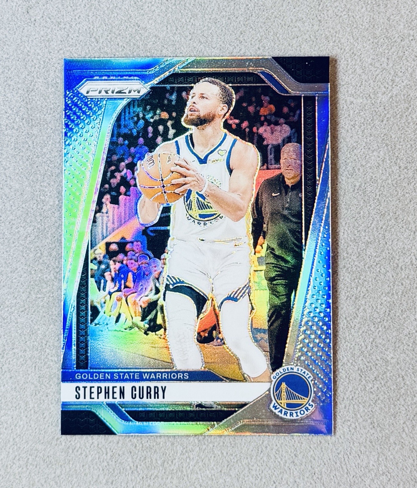 2024-25 Panini Prizm #134 - STEPHEN CURRY - SILVER PRIZM (PSA 10 Potential) view 1
