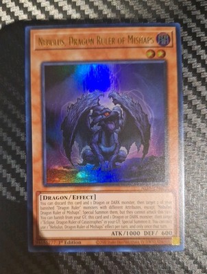 ALIN-EN019 Nebulus, Dragon Ruler of Mishaps Ultra Rare | IN HAND