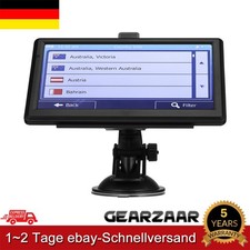 Navigationsgerät Auto 8G+256MB Auto LKW PKW EU Karten 7 Zoll Navigation