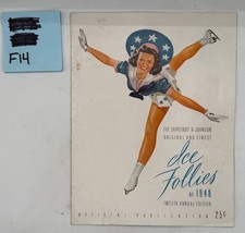 Ice Follies 1948 Program Shipstads Johnson Figure Skating F14