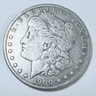 1900-O Morgan Silver Dollar $1 Coin - 90% Silver Very Fine Condition #9414
