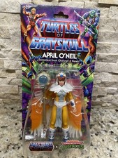 APRIL O'NEIL - Turtles of Grayskull Wave 4 Figure MOTU   TMNT NEW -b