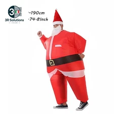 Santa Claus Inflatable Christmas Costume Snowman Zealbread Tree