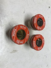 BUSS/Fustat Type S/D Electrical 20 amp Screw In Fuses for Home Fuse Box (Qty: 4)
