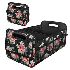 Car Trunk Organizer for SUV, Car Organizers and Storage with 6 Medium Floral