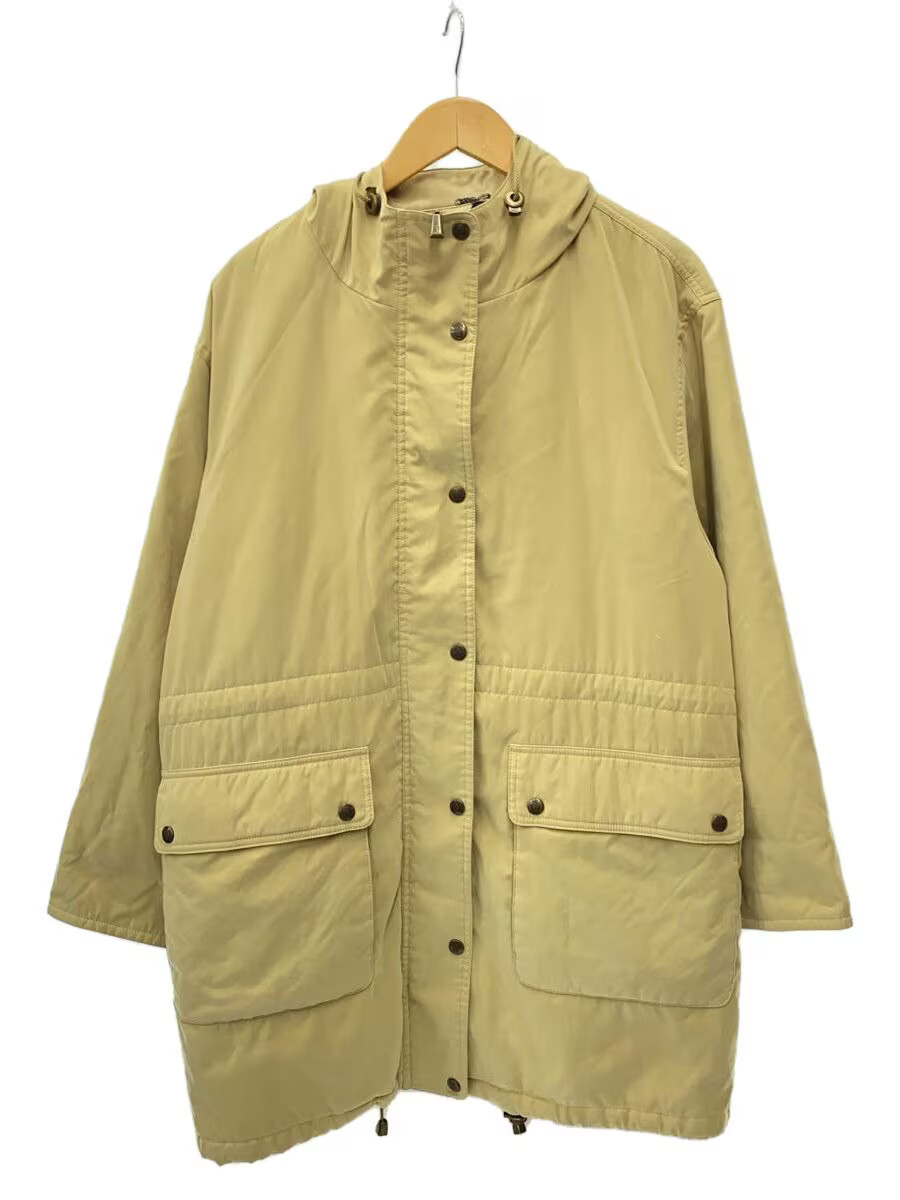 Daks Long Down Jacket, Medium, Polyester, BEG, 11… - image 1