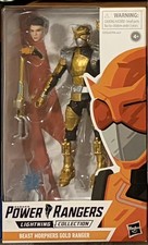 Hasbro POWER RANGERS Lightning Collection Beast Morphers GOLD RANGER 6in Figure