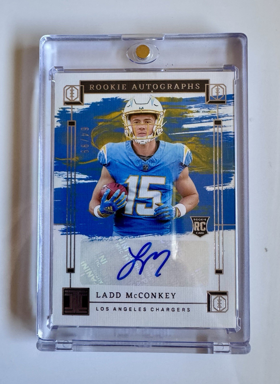 LADD MCCONKEY - 2024 Panini Impeccable - ROOKIE AUTOGRAPHS #RA-LMY /99 (AU, RC)