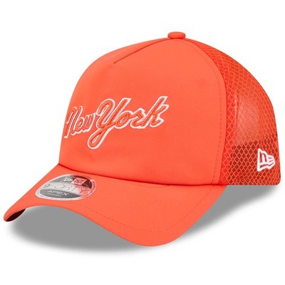 Men's New Era Orange New York Mets 2026 Batting Practice Apex