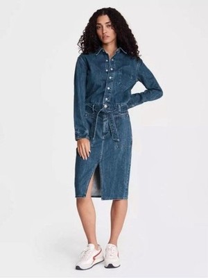 Rag & Bone Mia Denim Dress Vincent Women's S