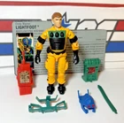 GI Joe Lightfoot 1988 v1 *100% COMPLETE w/File Card, Near Mint!* Vintage ARAH