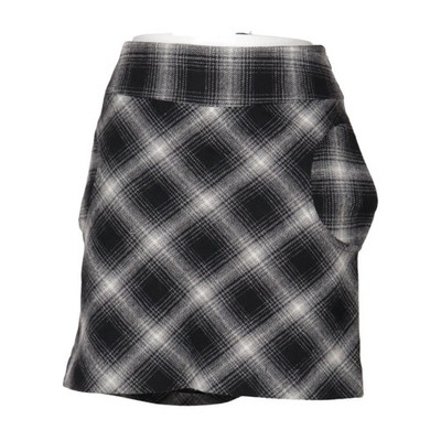 WE, Rock, Größe: 42, Vazera, Schwarz/Weiß, Polyester/Viskose/Wolle, Karo #kxU