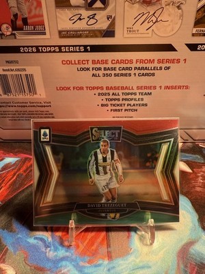 2024-25 Panini Select Serie a - Field Level David Trezeguet #246 Multi-Color...
