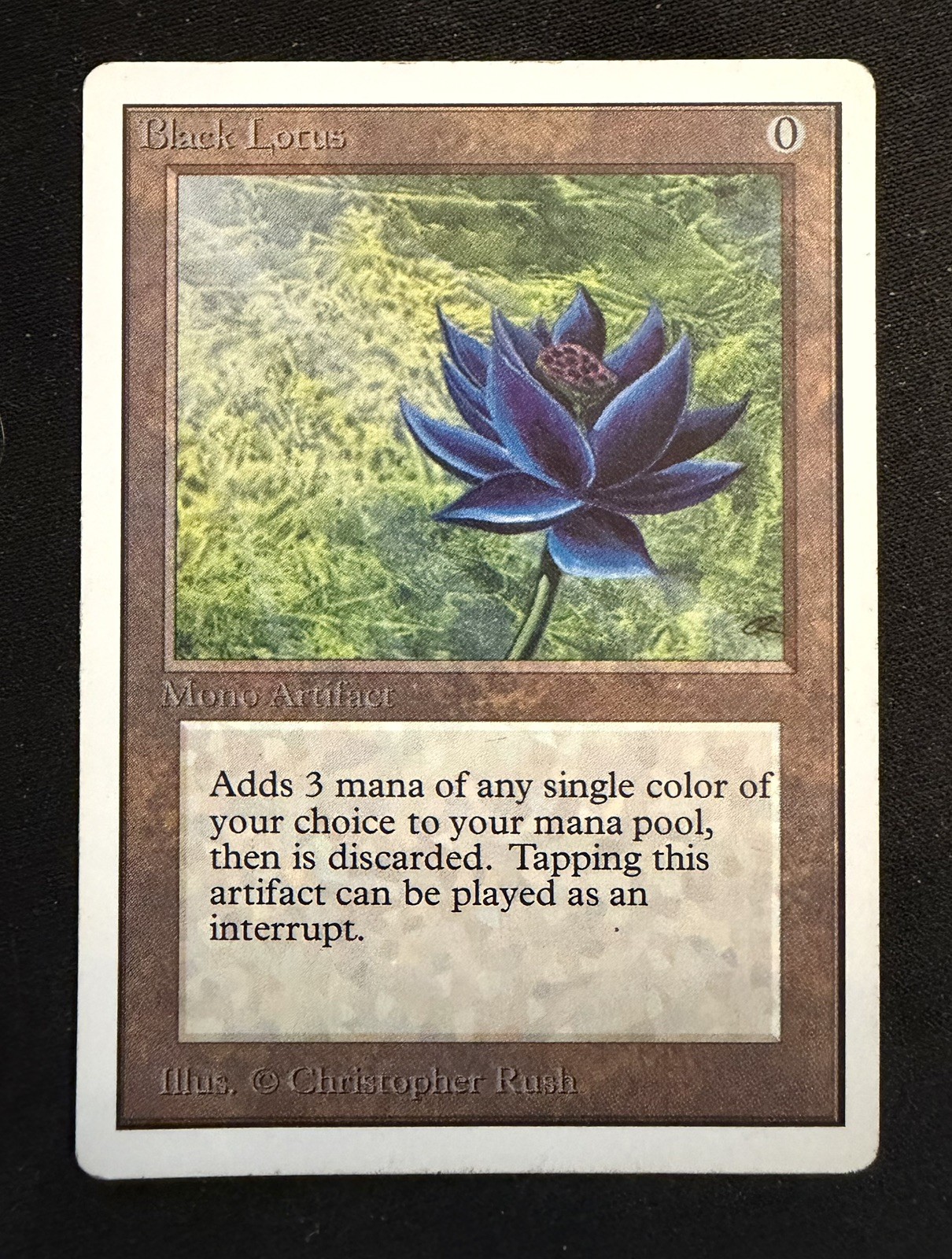 Ultra Rare!! Mtg Unlimited Black Lotus