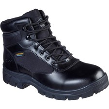Skechers Wascana Benen black waterproof memory foam uniform tactical boots