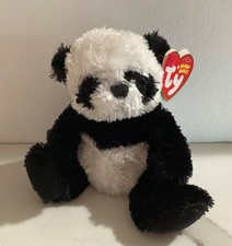 Ty WONTON Panda Beanie Baby Plush 5  RARE/RETIRED - NEW