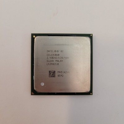Intel Celeron CPU Processor 2.40GHz 128 400 SL6VU Socket 478 Northwood Desktop
