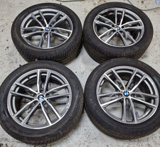 BMW X3 G01 GENUINE 698M  ALLOY WHEELS 245/50/19 TYRES 8746987 DIAMOND CUT