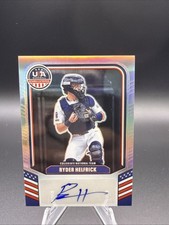 2026 Panini Stars & Stripes Ryder Helfrick Auto Prizm Refractor 💎 041/149 💎