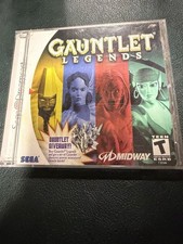 Sega Dreamcast Gauntlet Legends CIB Complete W/ Manual & INSERT *TESTED WORKS*