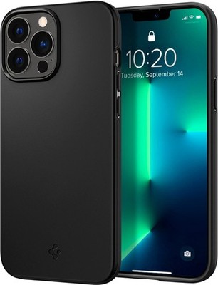   Spigen Thin Fit Case For iPhone 13 Pro Max 6.7'' Black 