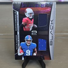 2024 Panini Black Dusk 2 Dawn Royal Marvin Harrison Jr. Malik Nabers /99 Cardin…