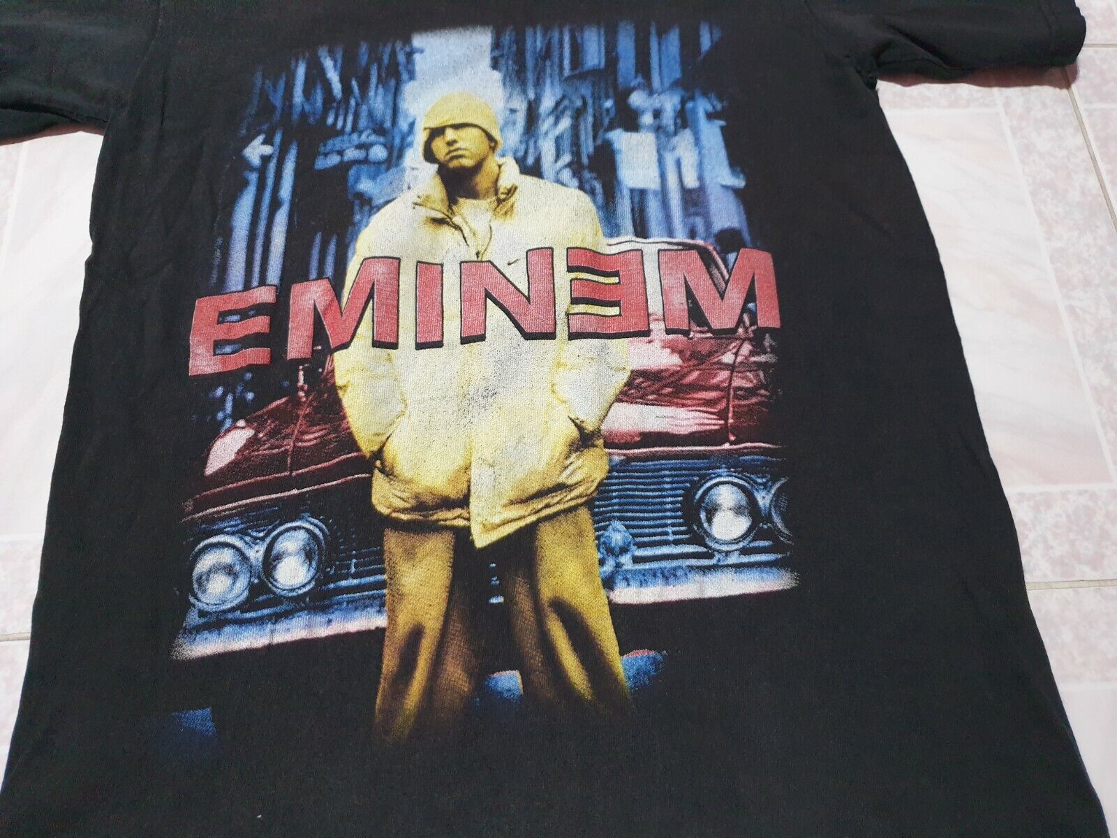 Rare Vintage Eminem Who Knew  Bootleg T shirt  hi… - image 3
