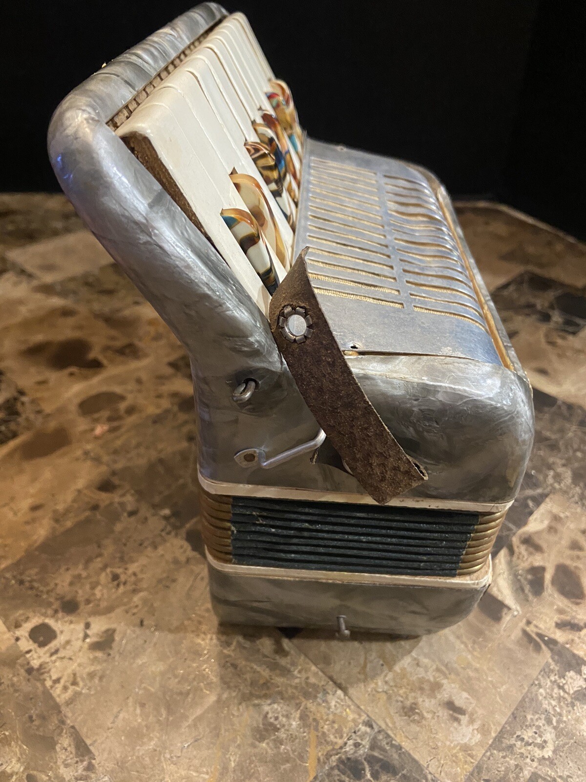 VINTAGE Barera Venezia Italy Castelfidardo Baby Accordion & case Parts or Repair eBay