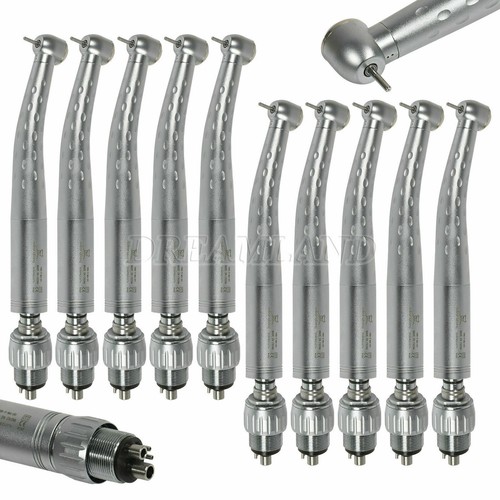 1-10PCS KAVO Style Dental High Speed Handpiece + 4-Hole Quick Coupling Swivel